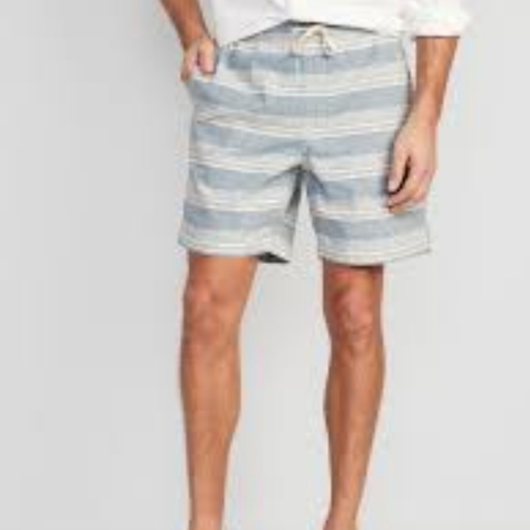 NWT Mens Old Navy Jogger Linen Blend Shorts Sx XL - Picture 1 of 6